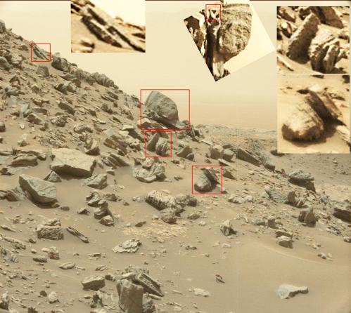 Mars curiosity rover msl rock pia21041 full