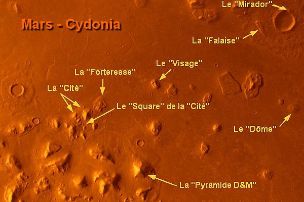 Mars Cydonia